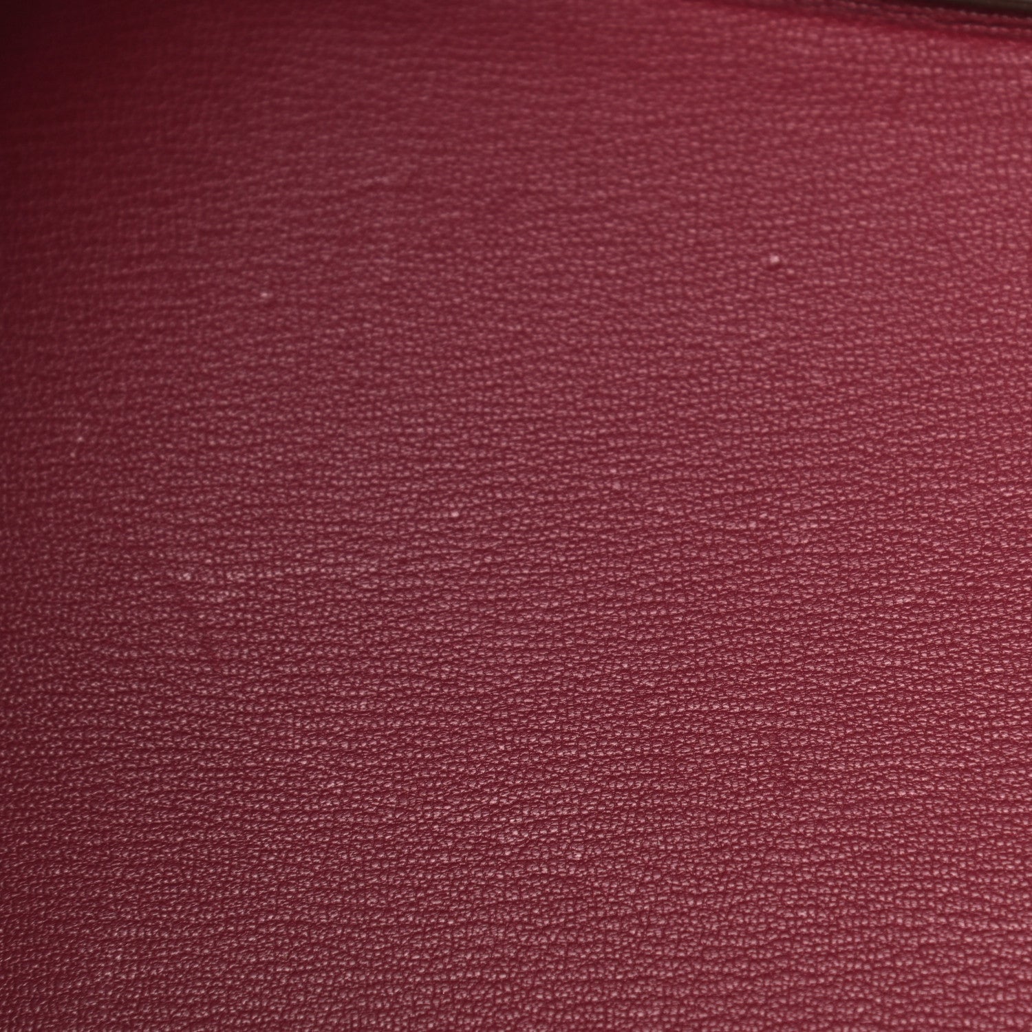 Hermes Epsom Candy Birkin 35 Rose Tyrien Rubis 42 of 43