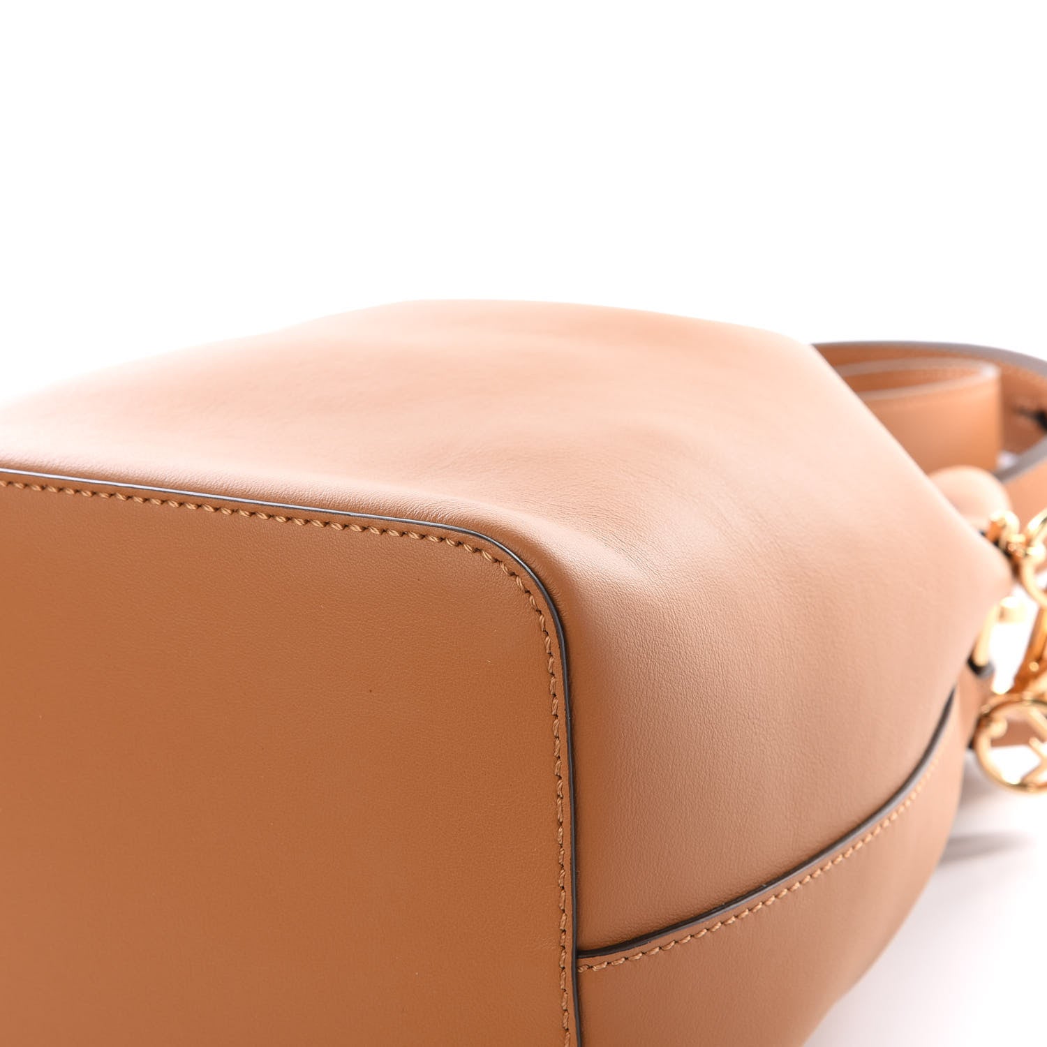 Fendi Vitello Grace Matte F is Fendi Grande Mon Tresor Bucket Bag Nocciola 8 of 11