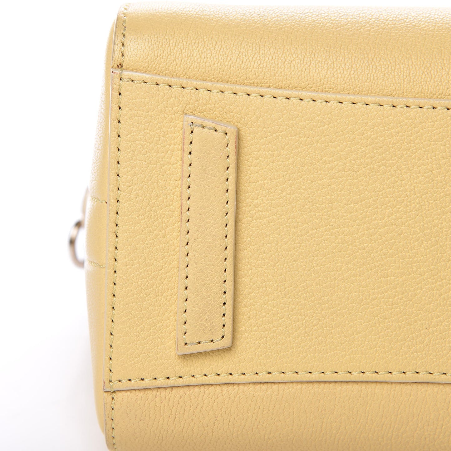 Sugar Goatskin Mini Antigona Yellow