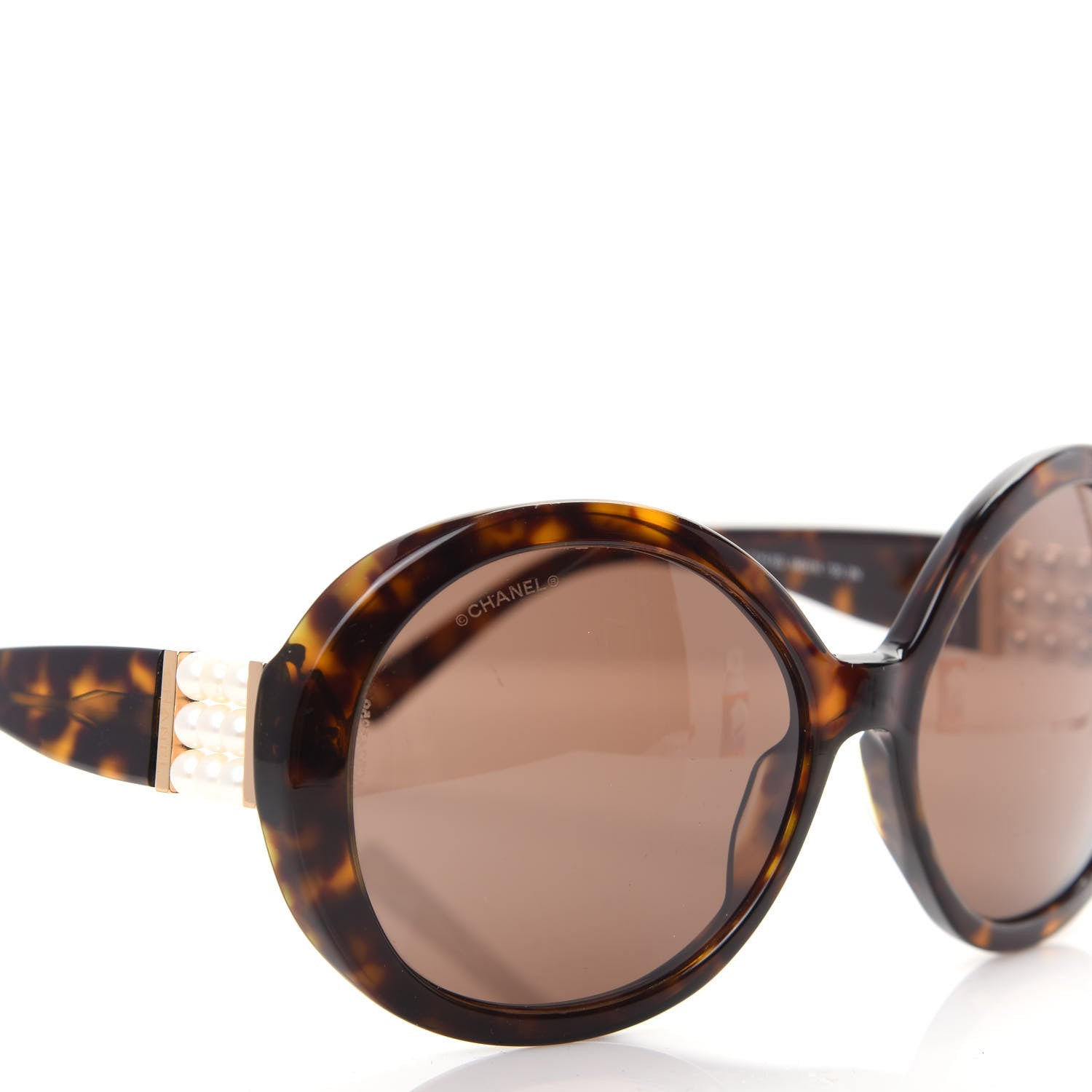 Chanel Perle Pearl Sunglasses 5159-H Tortoise 7 of 7