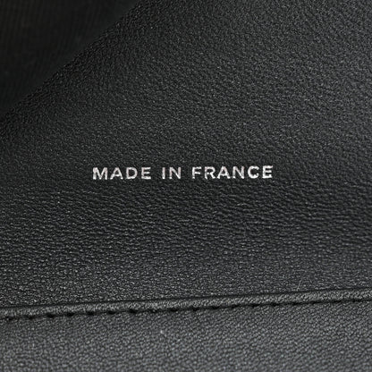 Chanel Lambskin Quilted Compact Flap Wallet So Black 8 of 9