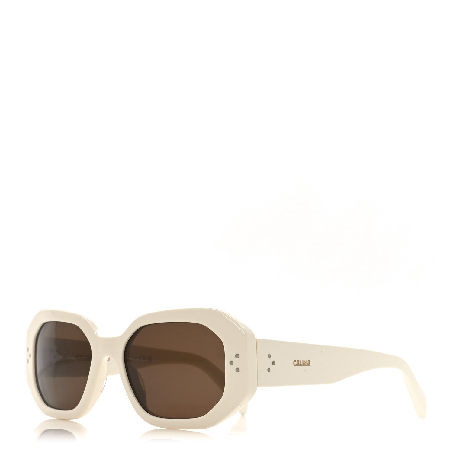 Celine Acetate Sunglasses CL40255I Ivory 1 of 7