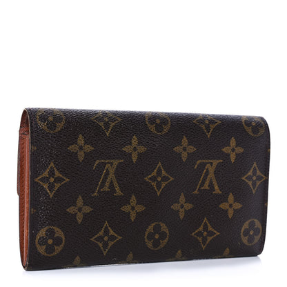 Louis Vuitton Monogram Sarah Wallet 3 of 12