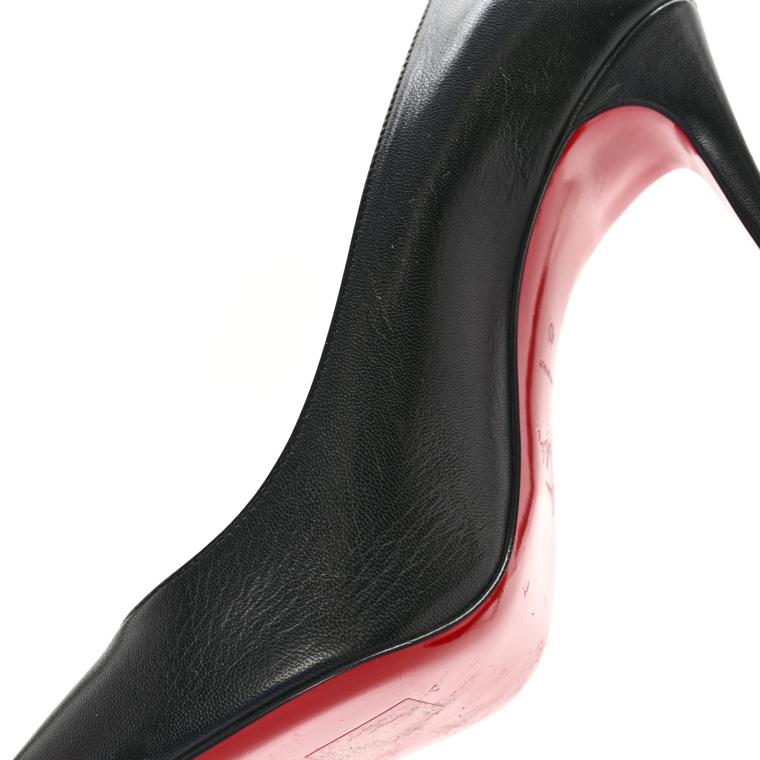 Christian Louboutin Shiny Nappa Decoltish 100 Pumps 40 Black 9 of 12