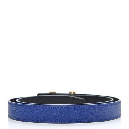 Hermes Swift Epsom 32mm Constance H Belt 90 Black Bleu Saphir 2 of 5