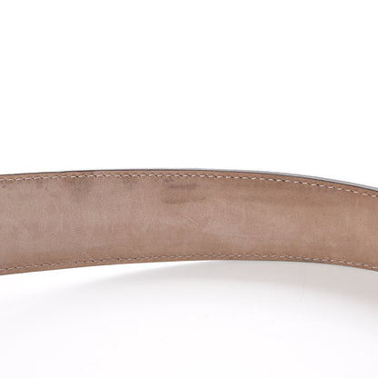 Gucci Calfskin Interlocking G 37mm Belt 80 32 Nut Brown 6 of 8