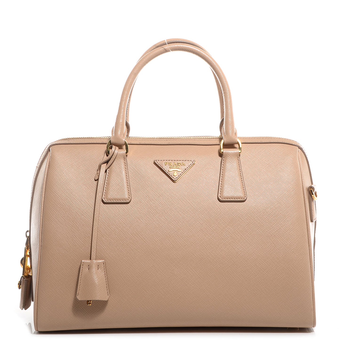 Saffiano Lux Bowler Sabbia
