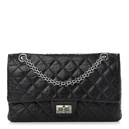 Chanel Aged Calfskin Quilted 2.55 Reissue 225 Flap Black 1 of 10