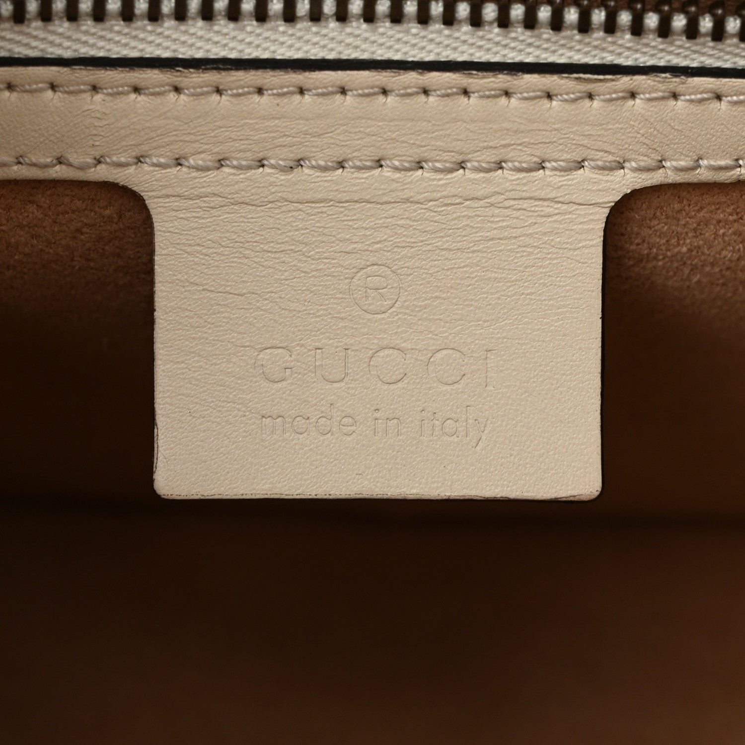 Gucci Calfskin Sylvie Web Small Queen Margaret Top Handle Bag Hibiscus Red Mystic White 6 of 10