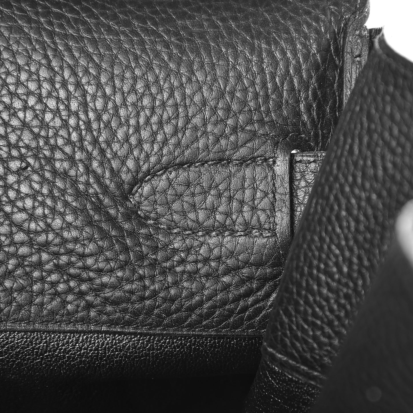 Taurillon Clemence JPG Birkin 42 Blackk
