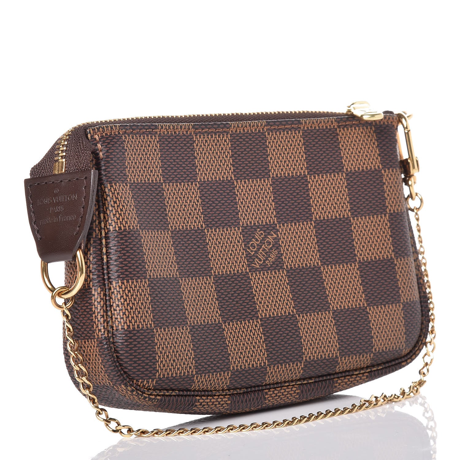 Louis Vuitton Damier Ebene Mini Pochette Accessories 3 of 8