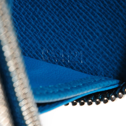 Louis Vuitton Epi Zippy Wallet Cyan 7 of 7