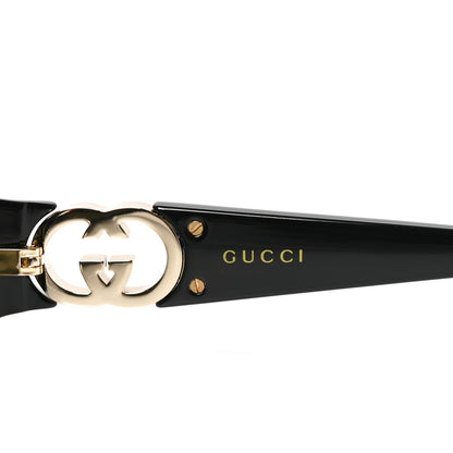 Gucci Acetate Oval Sunglasses GG1660S Black 5 of 6