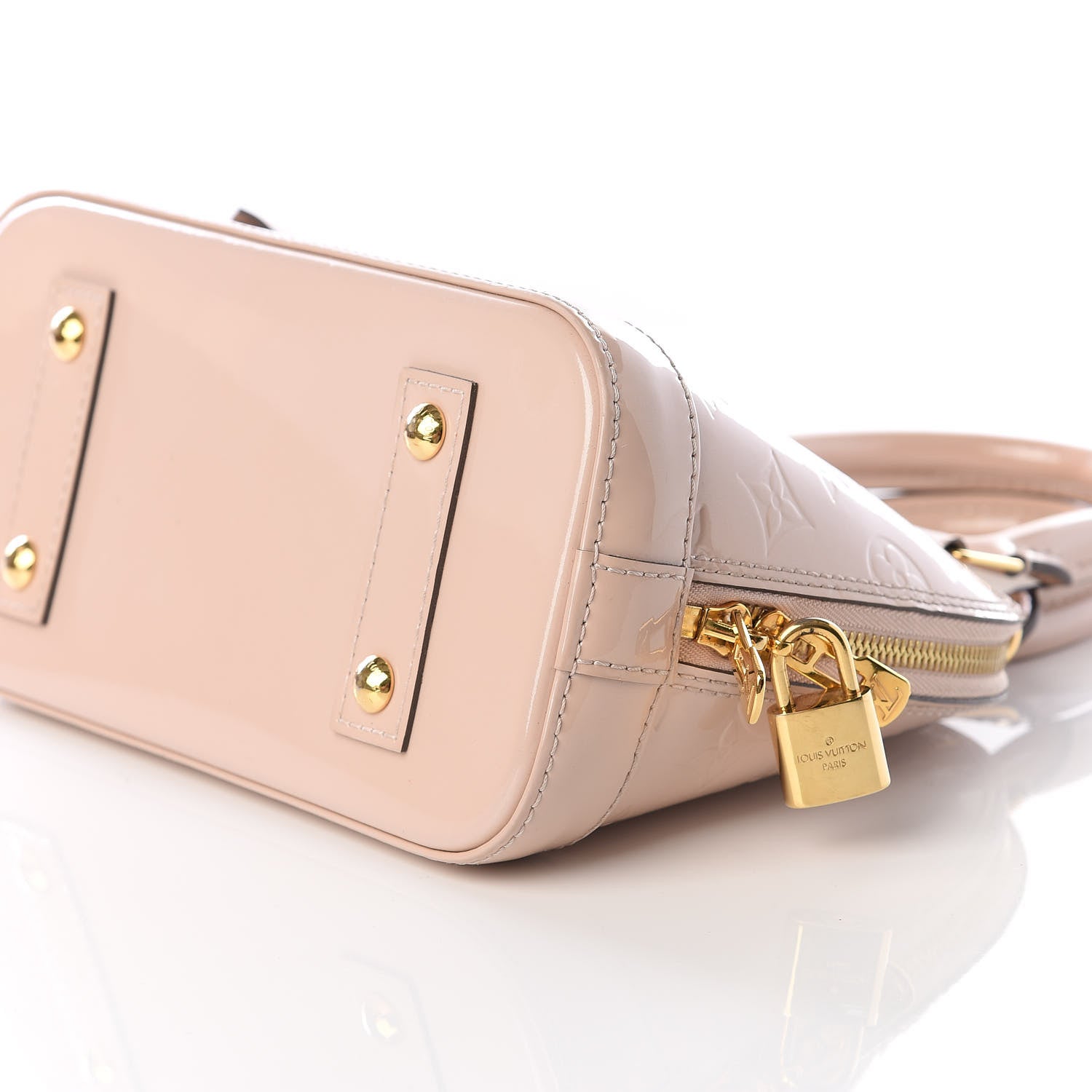 Louis Vuitton Vernis Alma BB Rose Angelique 6 of 10