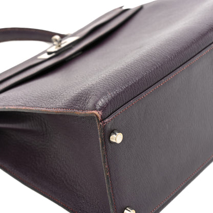 Hermes Chevre Mangalore Kelly Sellier 35 Raisin 18 of 35