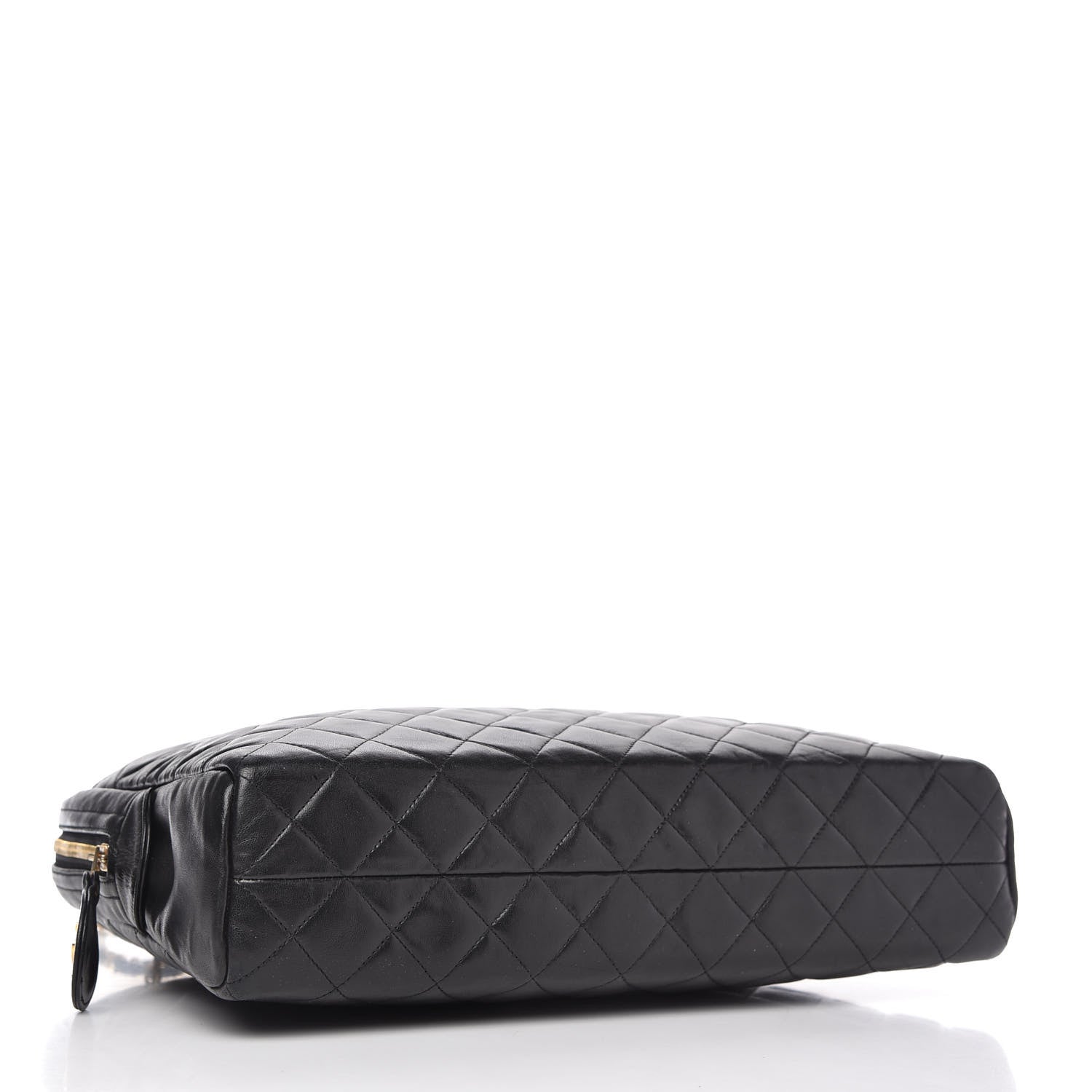 Chanel Lambskin Quilted Shoulder Bag Black 4 of 9