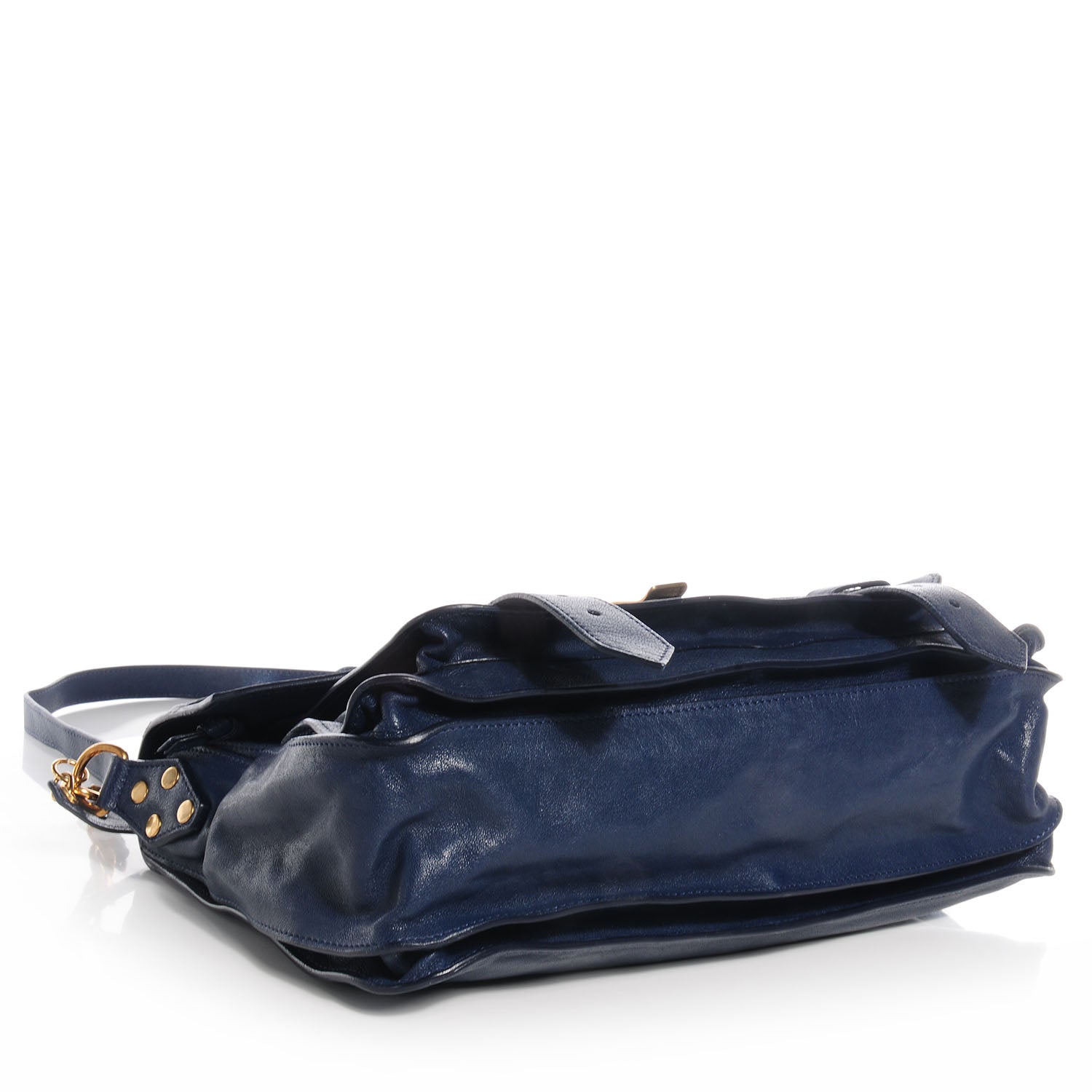 Proenza Schouler Lambskin PS1 Medium Satchel Marine 4 of 12