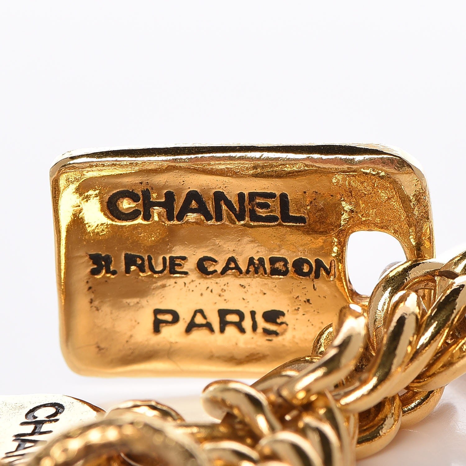 Chanel Charm Bracelet Gold 6 of 6