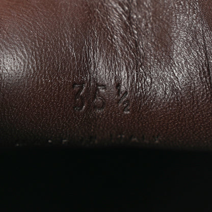 Bottega Veneta Calfskin The Lug Chelsea 55mm Cropped Boots 35.5 Black 8 of 13
