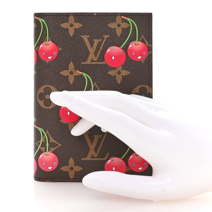 Louis Vuitton LV X TM Monogram Cerises Passport Cover 2 of 6