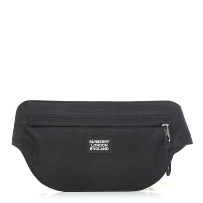Burberry Econyl Logo Brummell Bum Bag Black 1 of 4