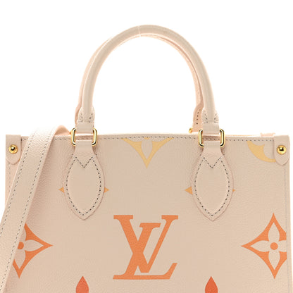 Louis Vuitton Empreinte Monogram Giant By The Pool Onthego PM Neutral Gradient 5 of 9