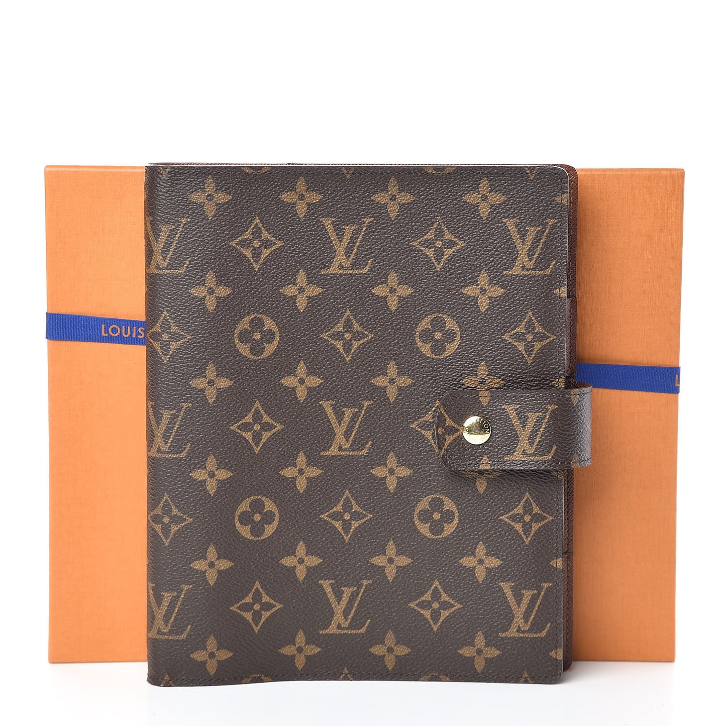 Monogram Large Ring Agenda Cover