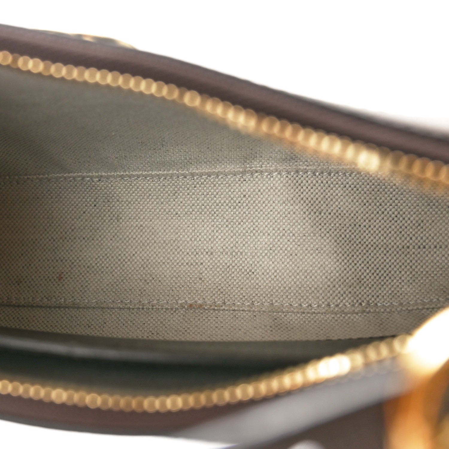 Gucci GG Supreme Monogram Textured Dollar Calfskin Small Ophidia Hobo Beige Ebony New Acero 5 of 10