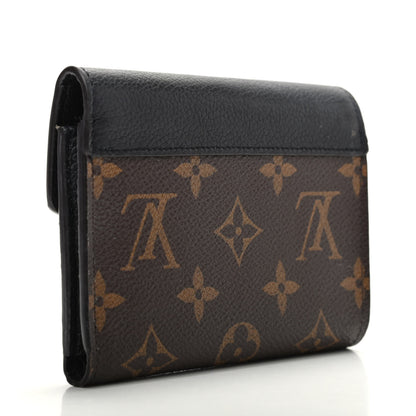 Louis Vuitton Monogram Pallas Compact Wallet NM Black 3 of 6