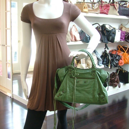 Balenciaga Agneau City Thyme 2 of 11