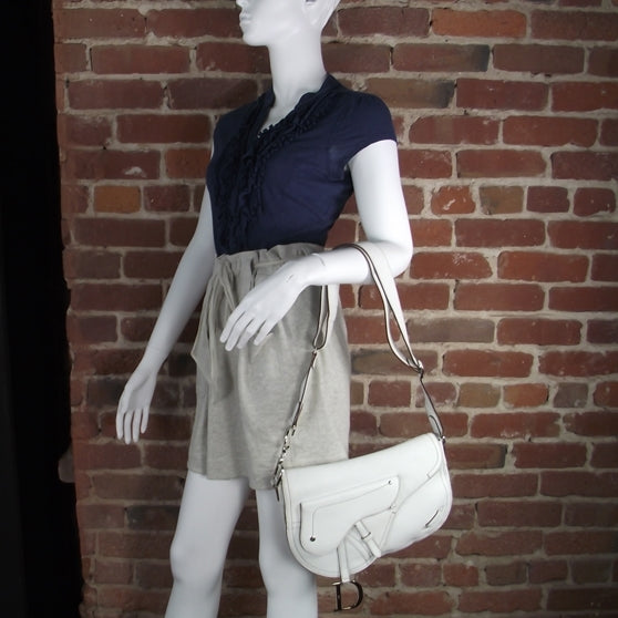 Christian Dior Leather Saddle Messenger Bag 2 of 11