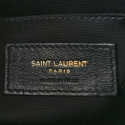 Saint Laurent Calfskin Matelasse Monogram Lou Camera Bag Taupe 6 of 8