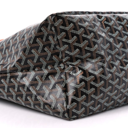 Goyard Goyardine Saint Louis GM Black Gold 6 of 7