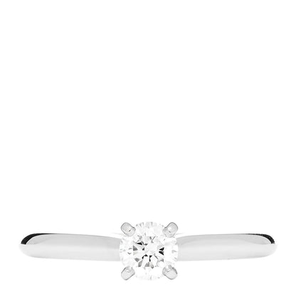 Cartier Platinum Diamond .21ct Solitaire 1895 Engagement Ring 47 4.25 1 of 7