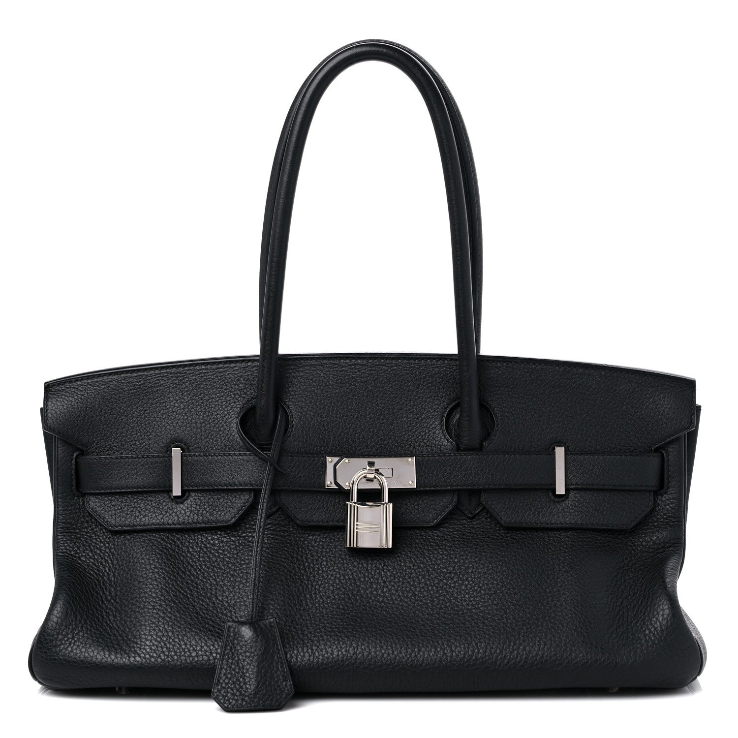 Hermes Togo JPG Shoulder Birkin II 42 Black 1 of 14