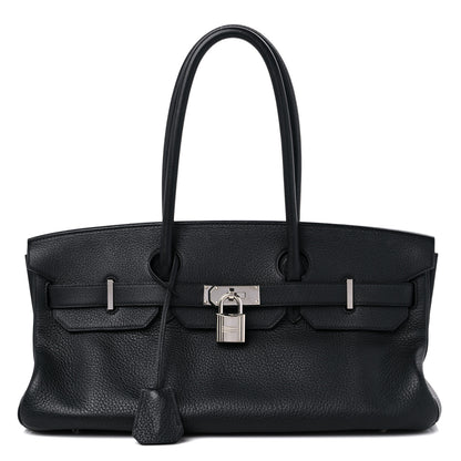 Hermes Togo JPG Shoulder Birkin II 42 Black 1 of 14