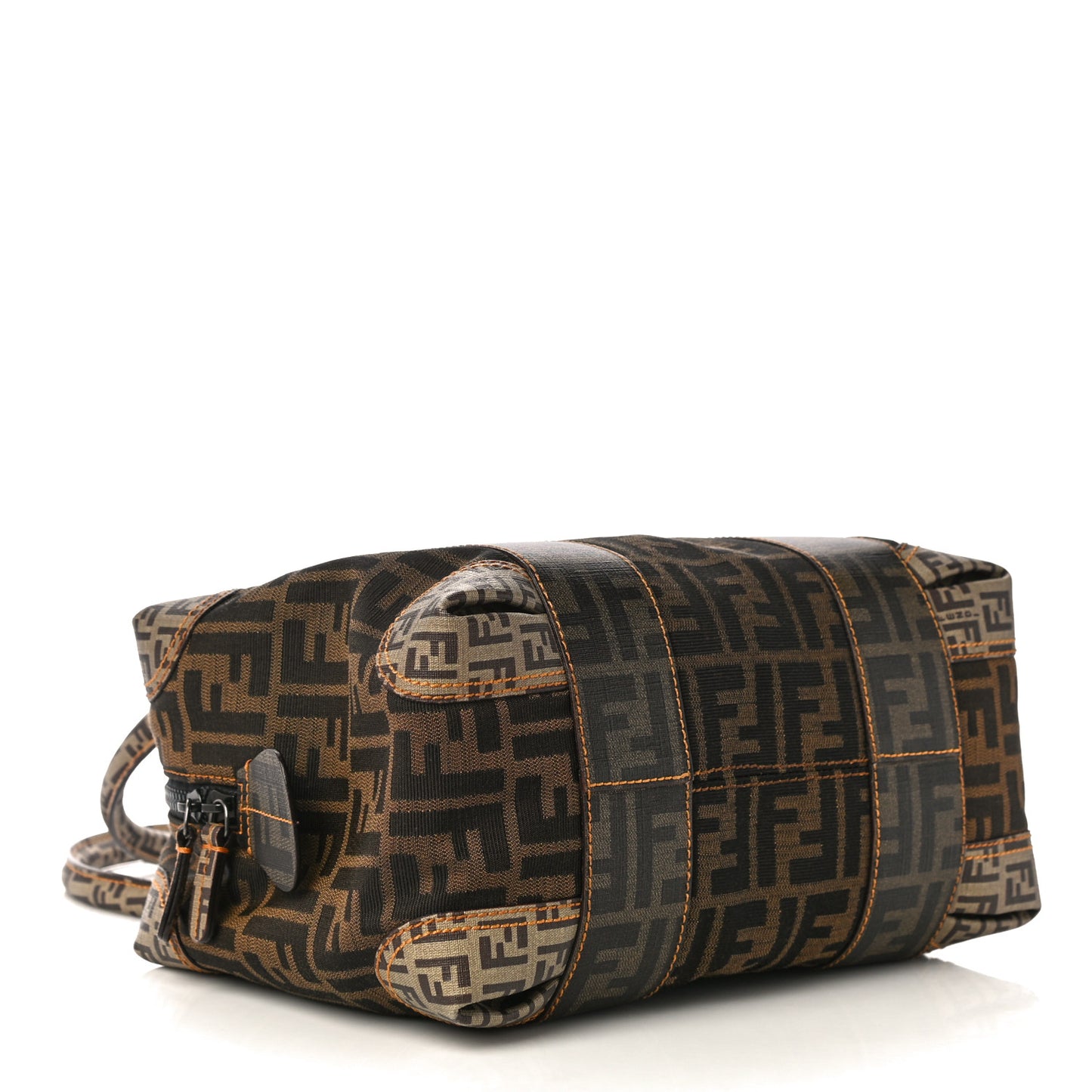 Zucca Zucchino Mixed Media Small B Mix Tote Tobacco