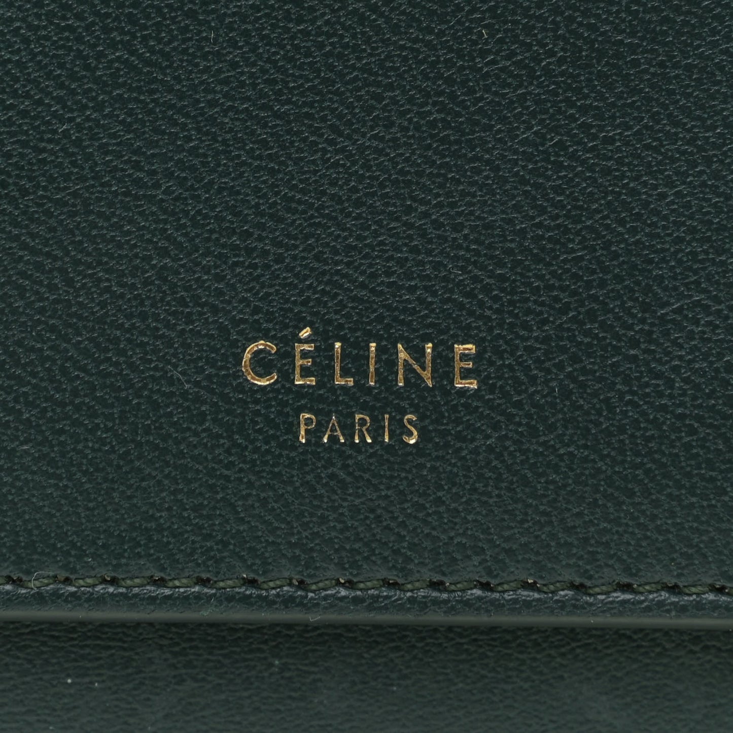 Lambskin Large Flap Wallet Emerald