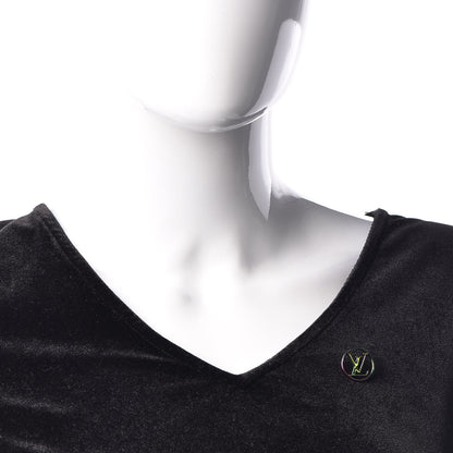 Louis Vuitton Monogram Fragment Eclipse Flash Brooch 2 of 6