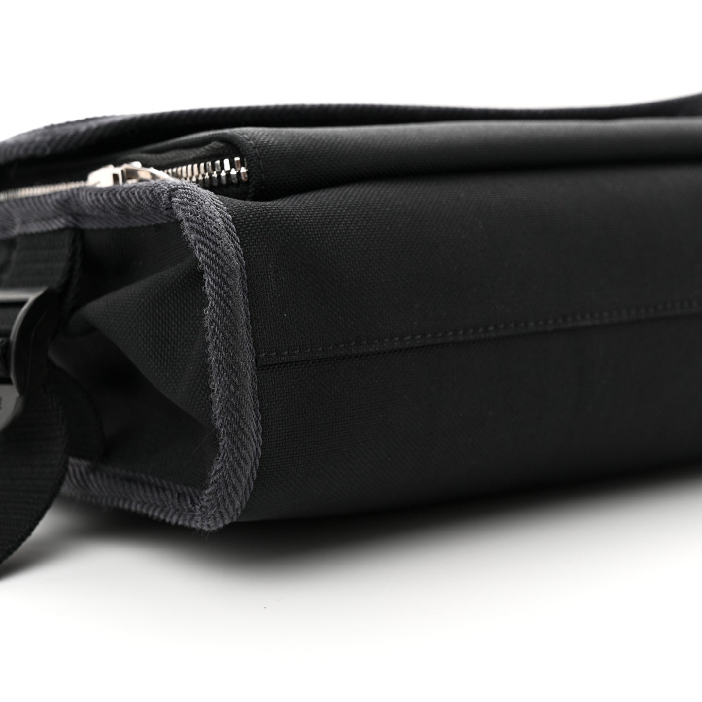 Canvas Small Trekking Messenger Bag Black
