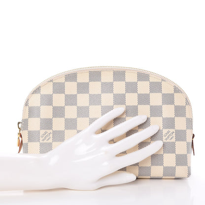Louis Vuitton Damier Azur Cosmetic Pouch GM 2 of 7