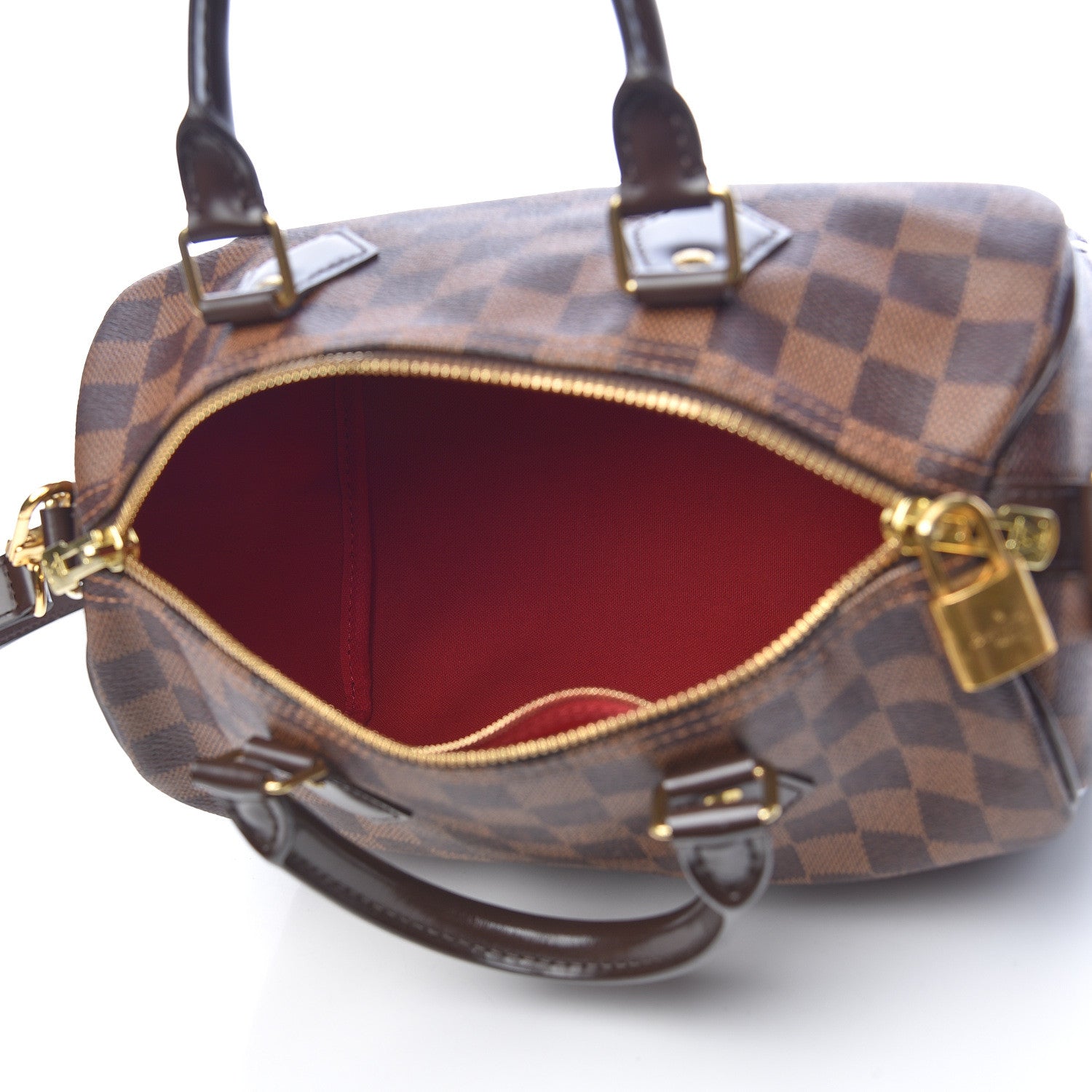 Louis Vuitton Damier Ebene Speedy Bandouliere 25 5 of 12