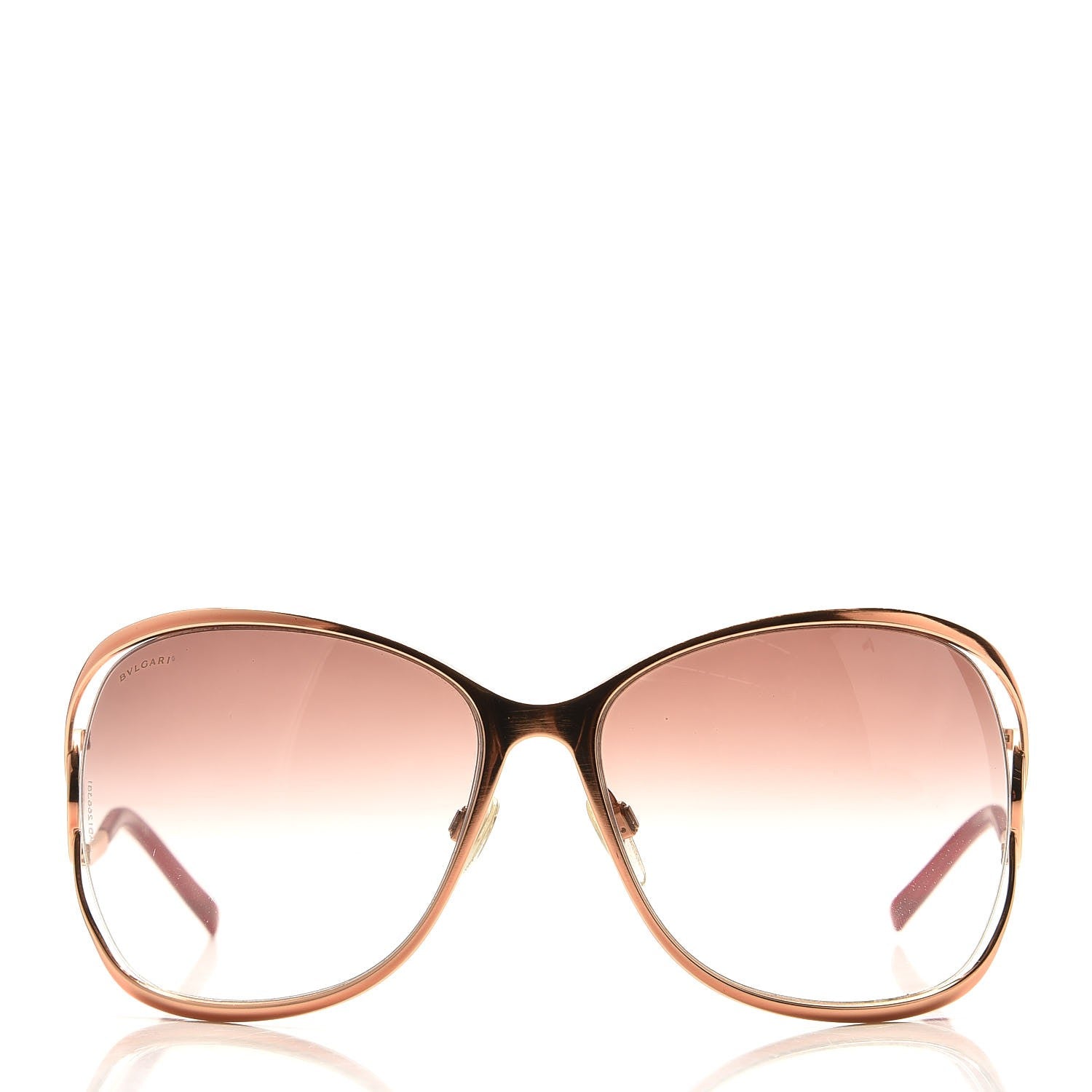 Bulgari Oversized Sunglasses 6026 Rose Gold 2 of 9