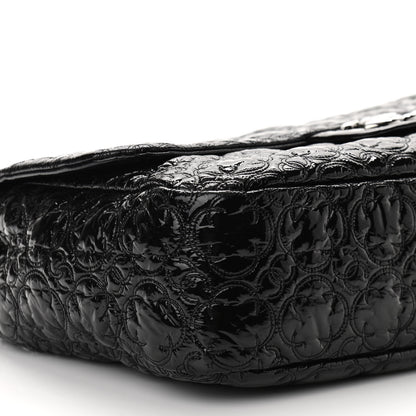 Chanel Vinyl Rock In Moscow Single Flap Black 9 of 10