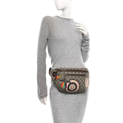 Gucci GG Supreme Monogram Courrier Belt Bag Beige New Acero 2 of 10