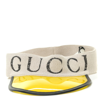 Gucci Vinyl Logo Visor S Yellow 7 of 7