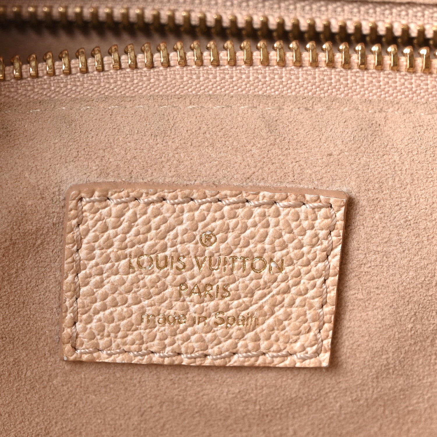 Louis Vuitton Empreinte Monogram Summer Stardust Neverfull MM Beige Clair 7 of 11