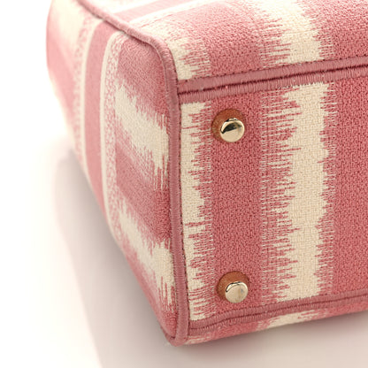 Christian Dior Canvas Medium D-Stripes Lady D-Lite Pink 7 of 8