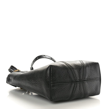 Chloe Grained Calfskin Small Spin Tote Black 4 of 10