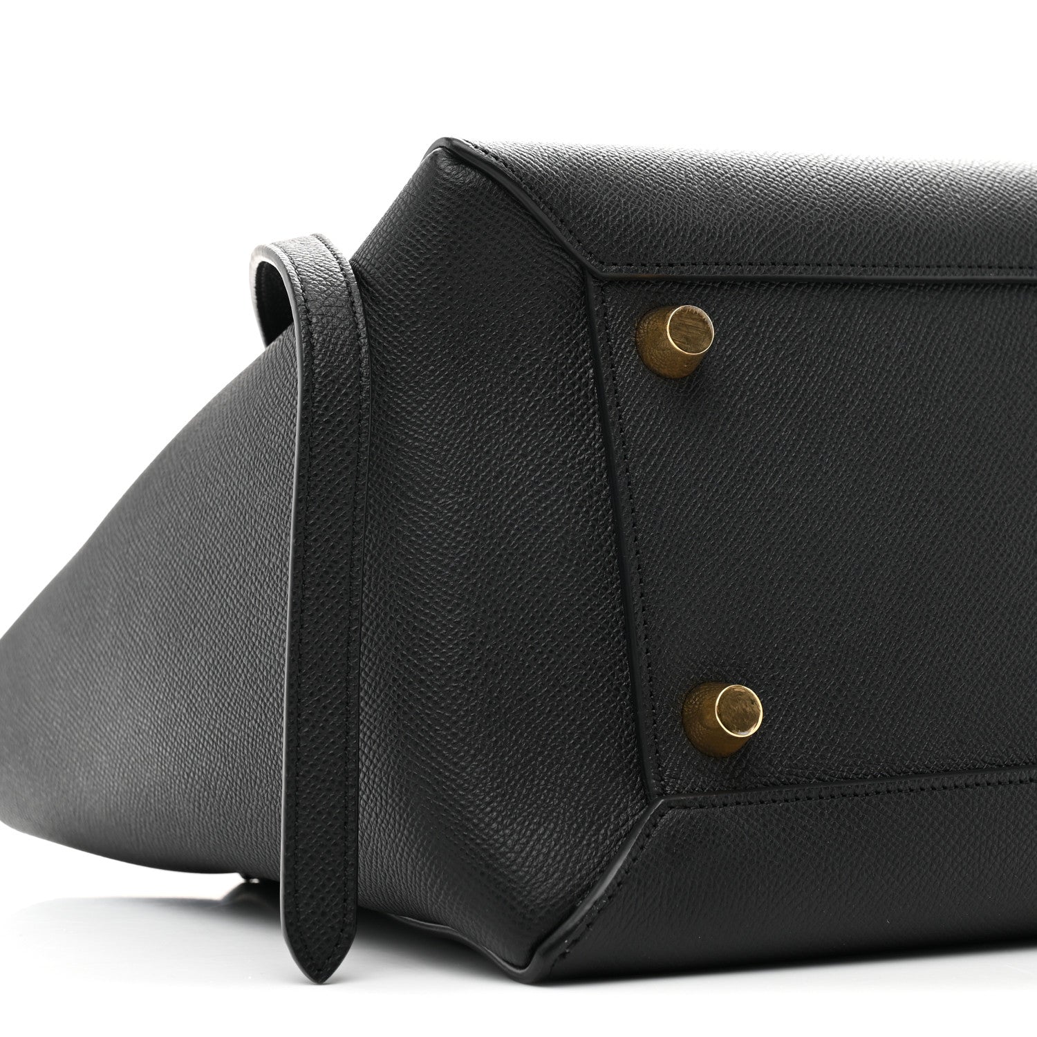 Celine Grained Calfskin Mini Belt Bag Black 9 of 10